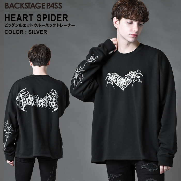 HEART SPIDER(n[g XpC_[) rbOVGbg XEFbgvI[o[ BACKSTAGE PASS obNXe[WpX obt@[{uY