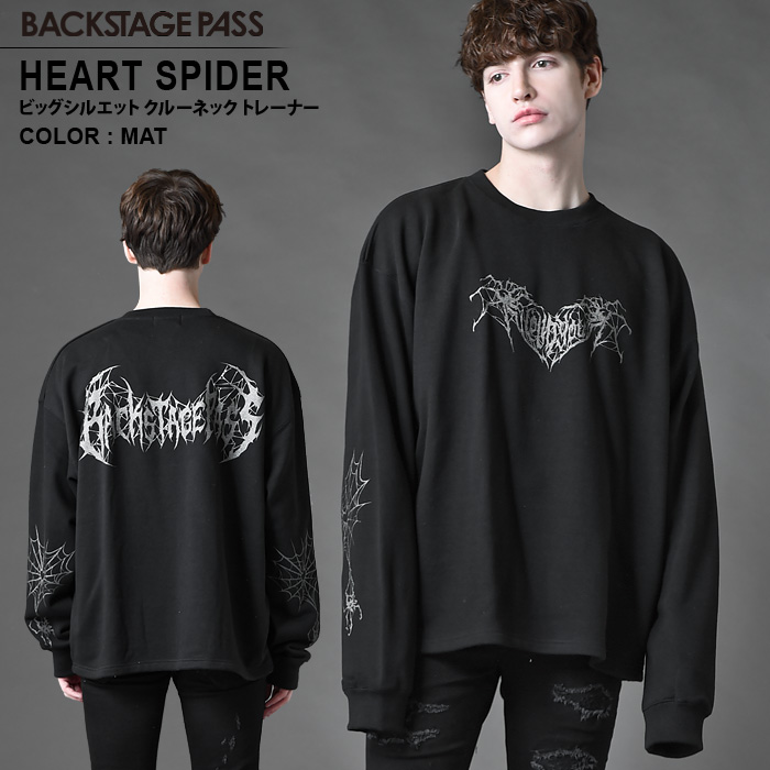 HEART SPIDER(n[g XpC_[) rbOVGbg XEFbgvI[o[ BACKSTAGE PASS obNXe[WpX obt@[{uY